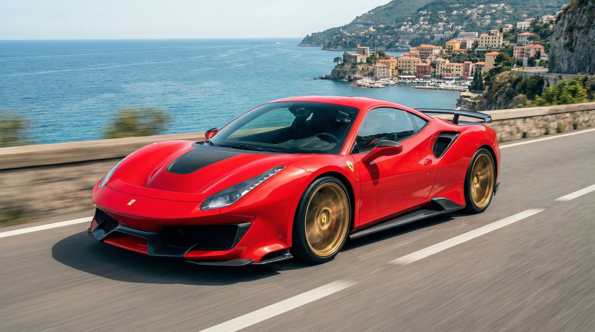 日本三级跑车视频社区 - 法拉利488改装