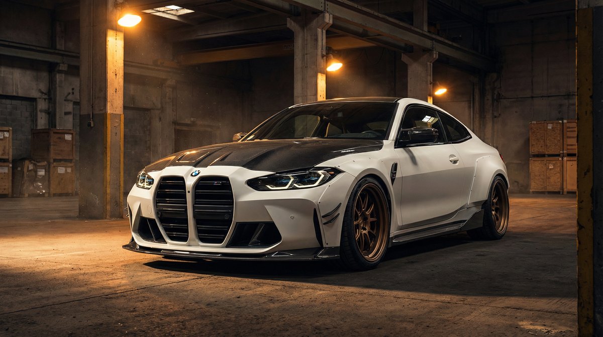 日本三级爱车视频 - BMW M4碳纤维改装