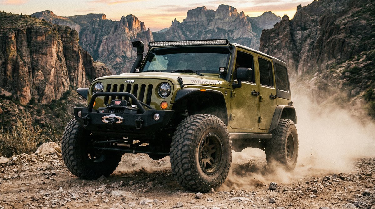 日本三级越野车视频 - 牧马人改装